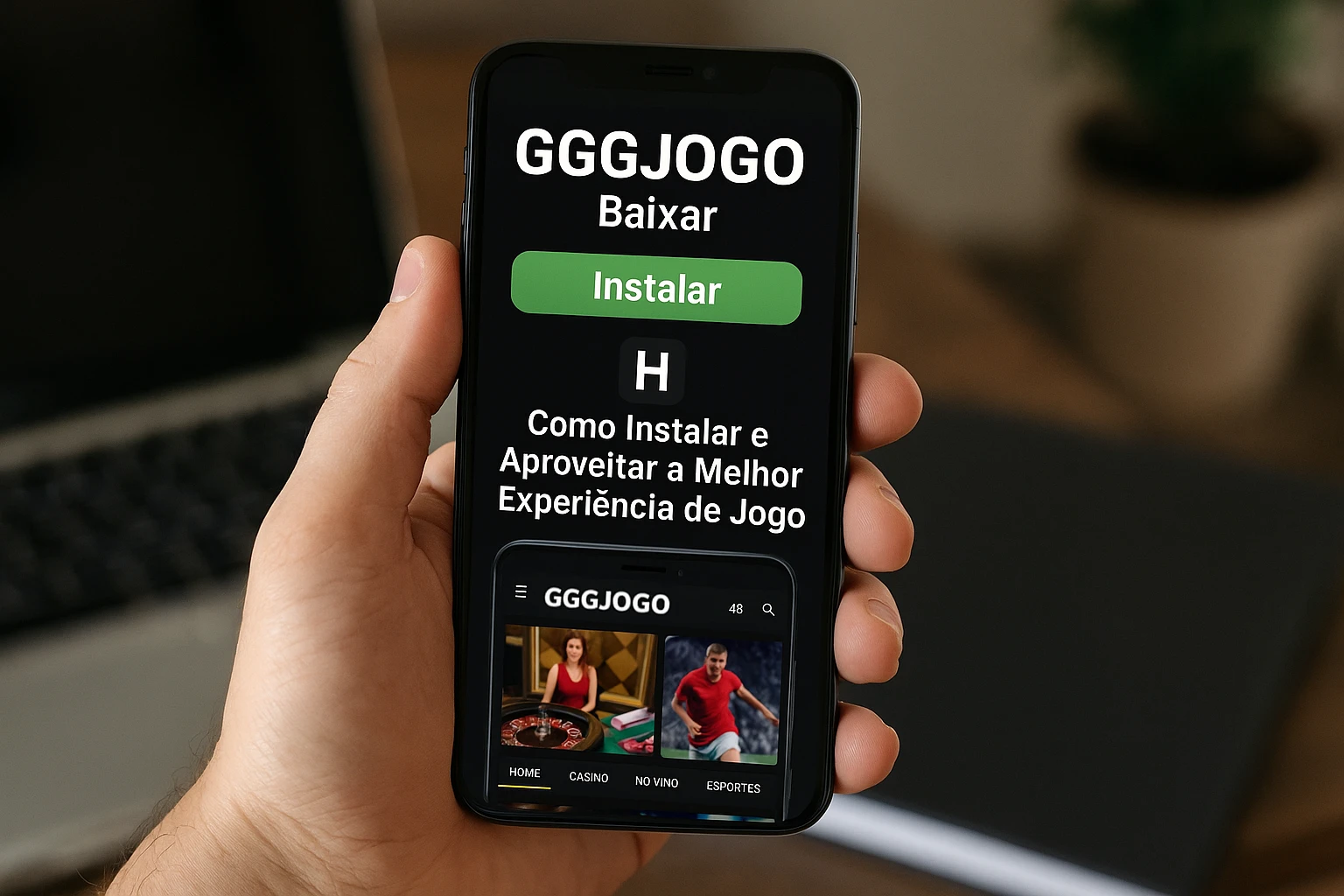 Baixar o GGGJOGO Cassino App