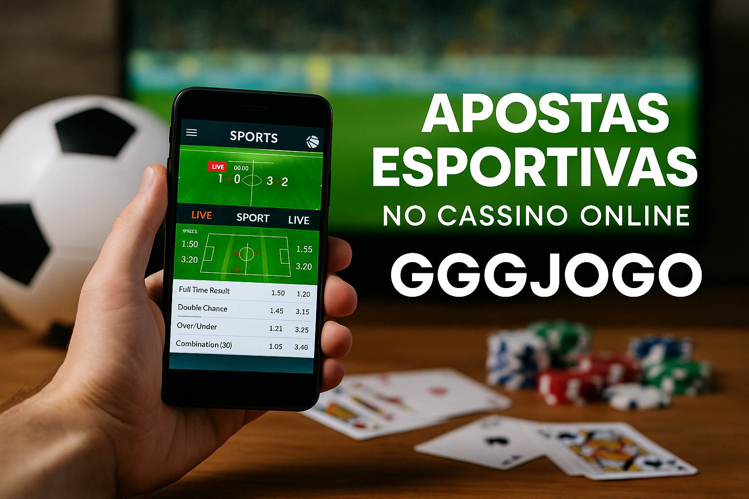 Apostas esportivas no cassino online GGGJOGO
